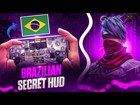 BRAZILIAN🇧🇷 SECRET CUSTOM HUD FASTEST 3 FINGER HUD | 3 FINGER SUPER MOVEMENT CUSTOM HUD | MALIK FF