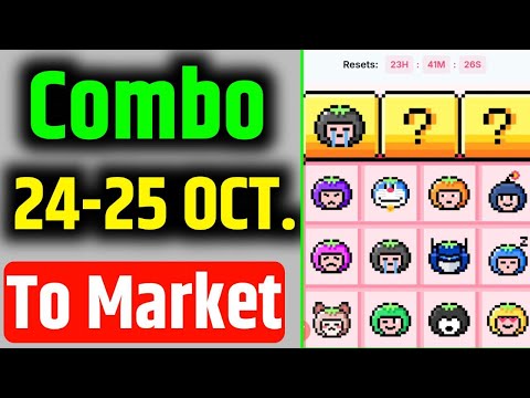 🍅Tomarket Airdrop Combo 24 October | Tomarket Daily Combo Today | Tomarket SnapShot 24 October 💸