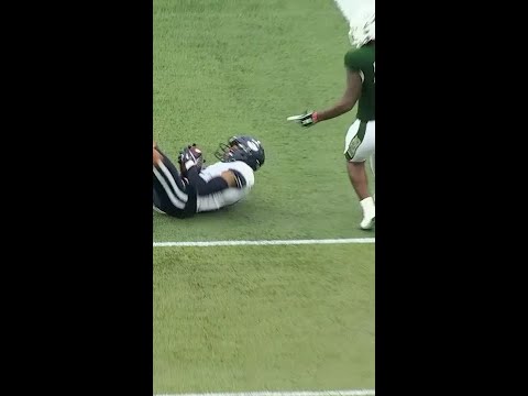 Malik Dixon-Williams intercepts the Jalen Kitna pass vs. Uab