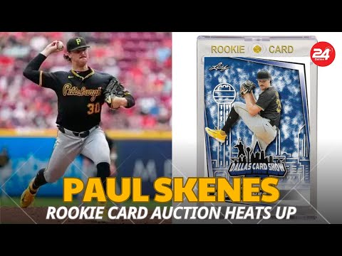 Paul Skenes Rookie Card Auction Heats Up: Pirates vs. Goldin Auctions in Bidding War