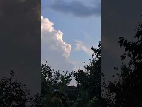 Clouds Time lapse #Clouds #Timelapse #Shorts