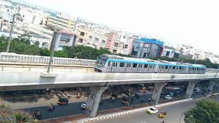 Hyderabad Metro Train Dilsukhnagar Road