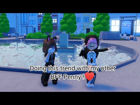 Doing this trend with my other bff penny! ♥