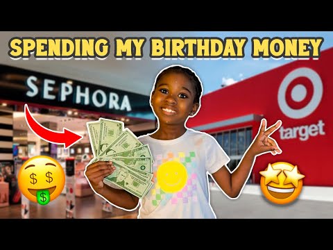 SPENDING ALL MY BIRTHDAY MONEY!!