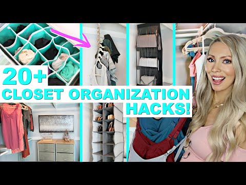 20+ BUDGET CLOSET ORGANIZATION IDEAS YOU NEED TO KNOW!