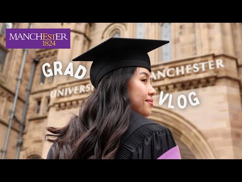 GRADUATION VLOG!🎓 | computer science @ The University of Manchester