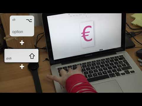 How to type € sign on Mac