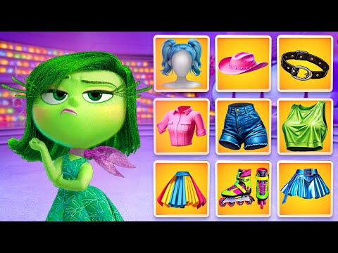 Inside Out 2: Disgust Glow Up Into Bad Girl!