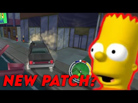 THEY PATCHED SIMPSONS HIT & RUN (In Reward Randomizer)