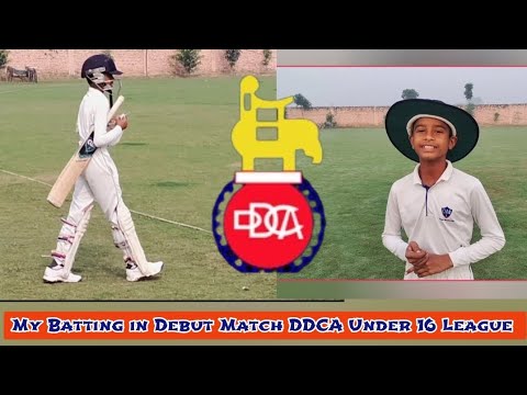 12 साल के बच्चे की बैटिंग 🏏DDCA Under 16 League 2024 #cricket #ipl #indiancricketteam