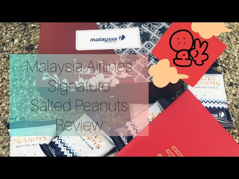 malaysiaairlines Signature Salted Peanuts Review | Chinese New Year Special Edition