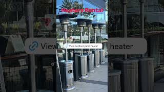 ___Outdoor Patio Heater Rental ___.                                       #losangeles #party #event