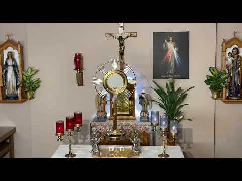 LIVE Eucharistic Adoration - Sisters of Divine Mercy