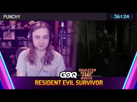 Resident Evil Survivor by Punchy in 36:24 - Disaster Relief Done Quick 2024