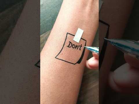 Simple motivational tattoo......#tattoo #viral #trending #shorts #art #drawing #bodyart