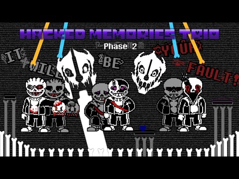 Undertale | Hacked Memories Trio (Phase 2) | Battle Animation