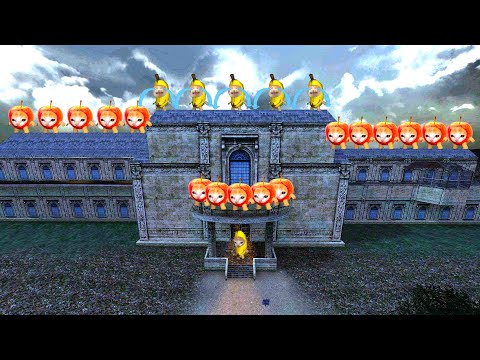 バナナ猫の館から逃げよう (Let's escape from the banana cat mansion) 🍌🍎😹【GMOD】