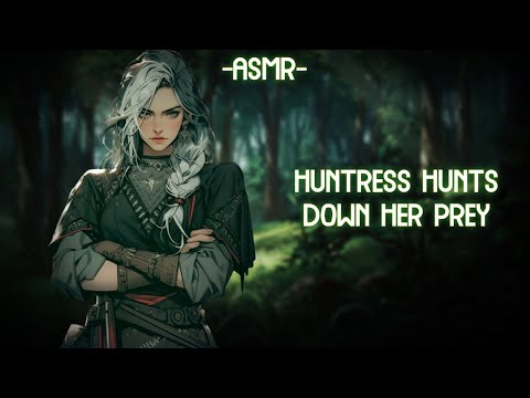 [ASMR] [ROLEPLAY] ♡huntress hunts down her prey♡ (binaural/F4A)