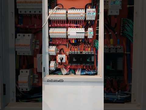 mcb board wiring connection | Electrical House Wiring #youtubeshorts #shorts