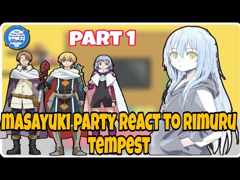 Team Lightspeed/Masayuki party react to rimuru tempest [part1] |Gacha reaction|