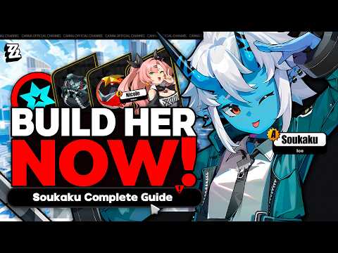 DONT PLAY HER WRONG! THE ULTIMATE Soukaku Guide (Teams/Combo/Disk/W-Engine) - Zenless Zone Zero