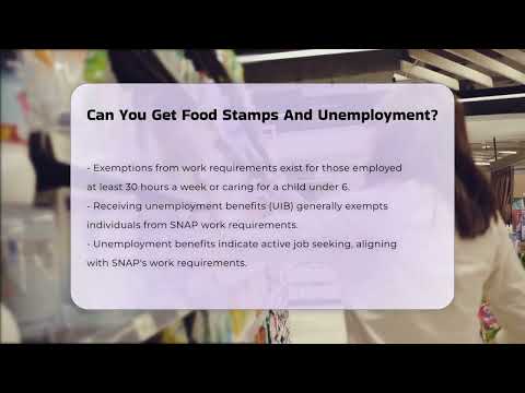 Can You Get Food Stamps And Unemployment? - CountyOffice.org