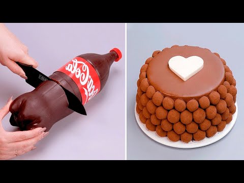 Indulgent Coca cola Chocolate Cake Decorating Ideas  So Tasty Cake Decoration Tutorials