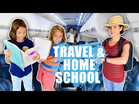 Homeschool & Traveling || Day in the life of doing homeschool at Walt Disney World