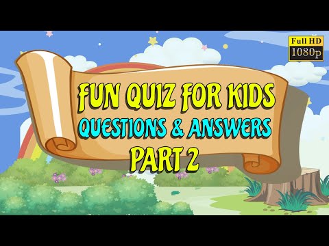 Quiz for Kids Part 2 | General Knowledge Questions & Answers | Trivia