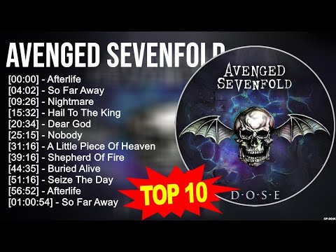 Avenged Sevenfold 2023 MIX ~ Top 10 Best Songs ~ Greatest Hits ~ Full Album