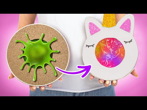 FROM TRASH TO AMAZING DIY UNICORN 🌈 Funny Crafts To Make Together! From Trash To Art by 123 GO