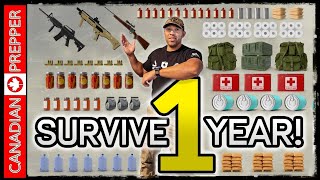 ⚡THE TRUTH! One Full Year of APOCALYPSE Supplies!