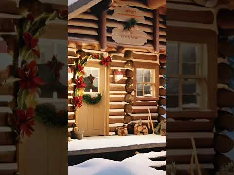 CHRISTMAS CABINS #christmas #holiday #cabin