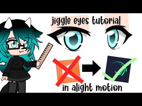 How to make eye jiggle physics in alight motion|| Tutorial || read caption ||