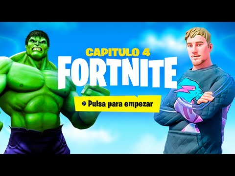 CAPITULO 4 x TEMPORADA 1 FORTNITE EN DIRECTO! (MrBeast y Hulk)