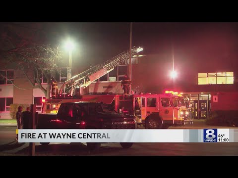 Fire crews called to Wayne Central Middle School