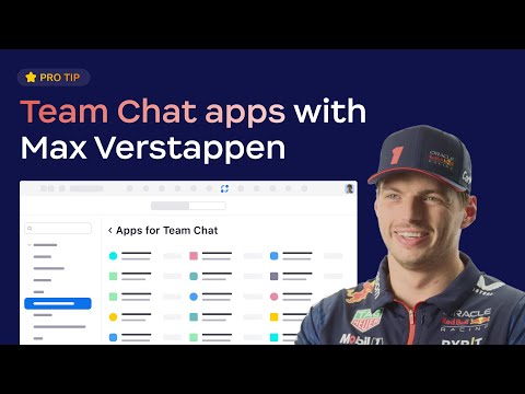 Zoom Pro Tip: Team Chat apps with Max Verstappen