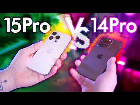 iPhone 15 Pro Vs. 14 Pro + Camera Comparison!