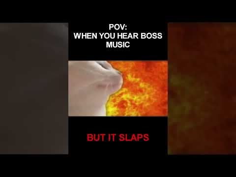 When The Boss Music Hits Hard #memes #videogamemusic