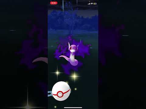 Shadow Shiny Dratini from Leader Cliff!? #pokemongo #shinyhunting