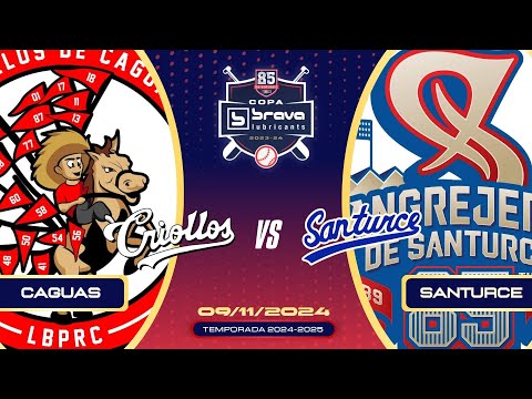 🎥Liga de Béisbol Profesional Roberto Clemente🇵🇷: Criollos de Caguas 🆚 Cangrejeros de Santurce⚾️