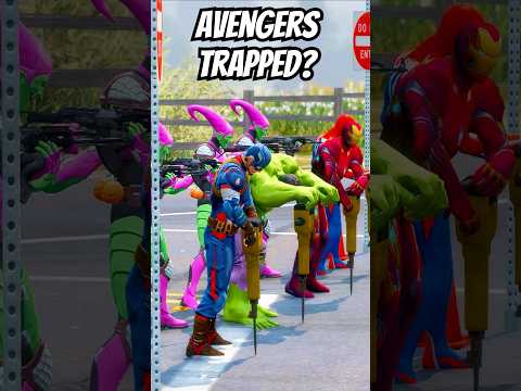 BOSS VENOM PUTS AVENGERS IN PAIN 😱| #shorts #gta5