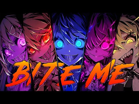 Nightcore - BITE ME (Lyrics)