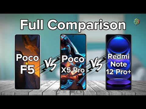 Xiaomi Poco F5 Vs Xiaomi Poco X5 Pro Vs Xiaomi Redmi Note 12 Pro Plus | Full Comparison.