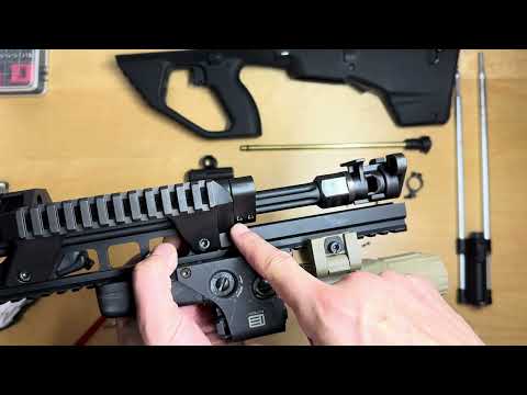 KWA Lithgow F90 GBBR outer barrel disassemble