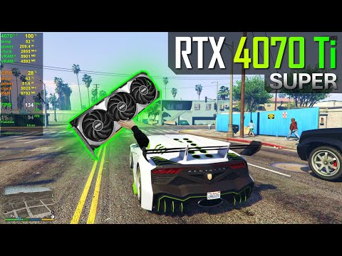 RTX 4070 Ti SUPER - GTA 5 - 1080p, 1440p, 4K, 8K & 16K