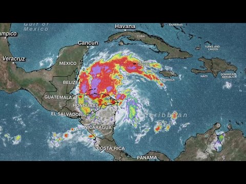 Tropical Storm Sarah develops in Caribbean