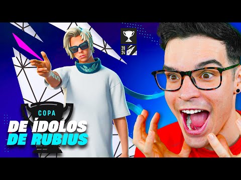 JUGANDO COPA **SKIN RUBIUS** DE FORTNITE! 🏆 (COMPLETA)