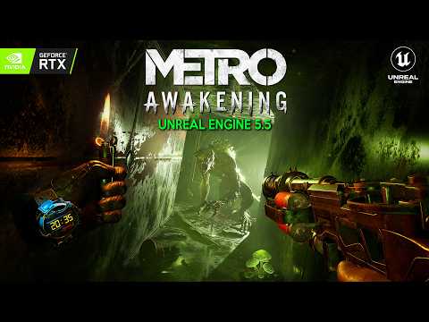 METRO AWAKENING First 1 Hour Gameplay | ULTRA REALISTIC Post-Apocalyptic Shooter in Unreal Engine 5