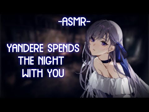 [ASMR] [ROLEPLAY] ♡yandere girl spends the night with you♡ (binaural/F4A/personal attention)